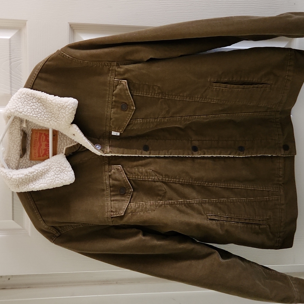 Levi's Sherpa Fleece Lined Trucker Jacket Medium